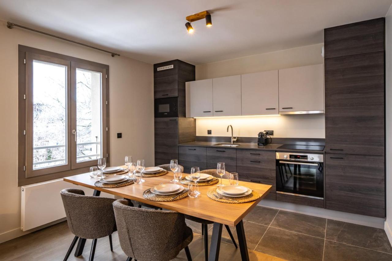 Perle Blanche - Brand New 2 Bedroom Apartment Perfectly Located Chamonix Dış mekan fotoğraf